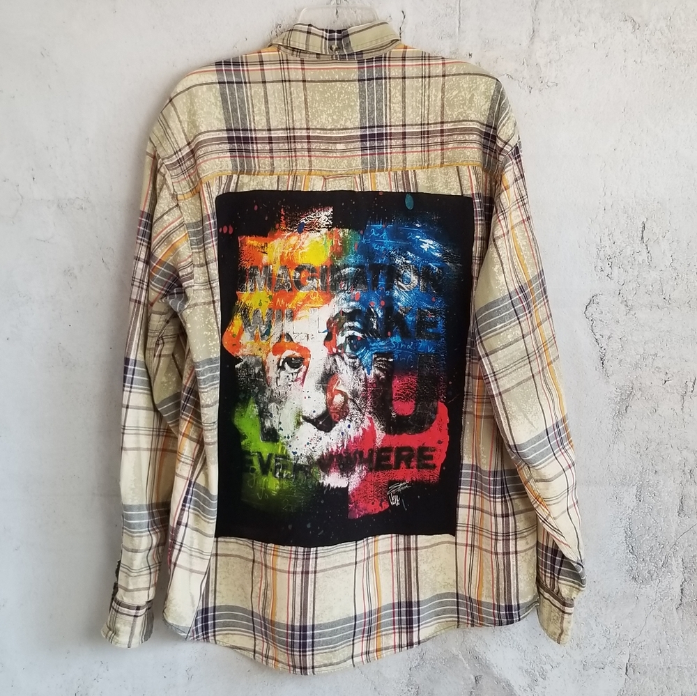 Upcycled Flannel Shirt